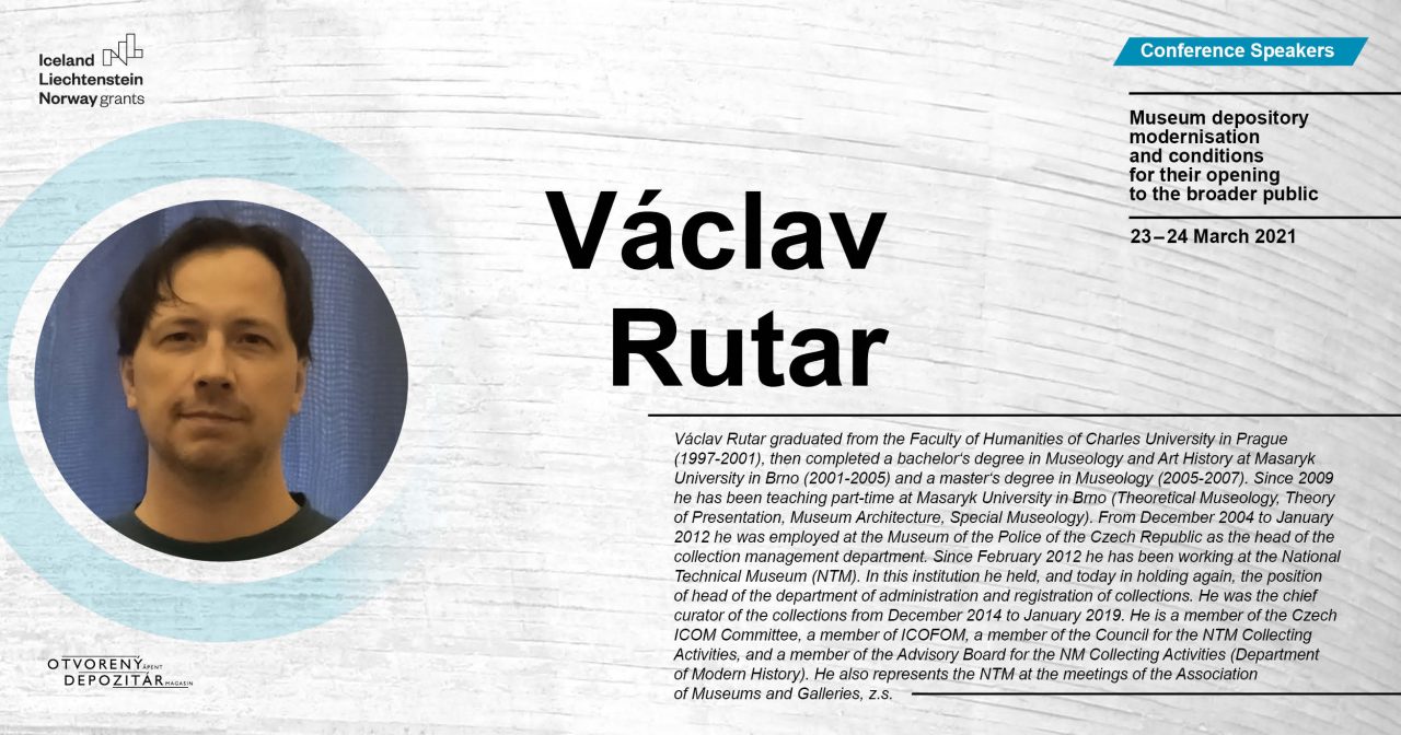 Conference Speaker - Mr. Vaclav Rutar